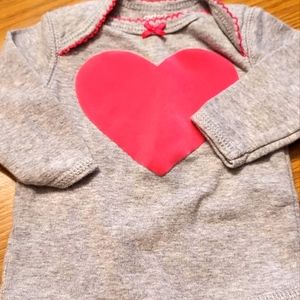 Carters newborn blouse
